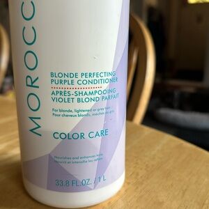 1L Blonde Perfecting Moroccan Oil Conditioner used 10x